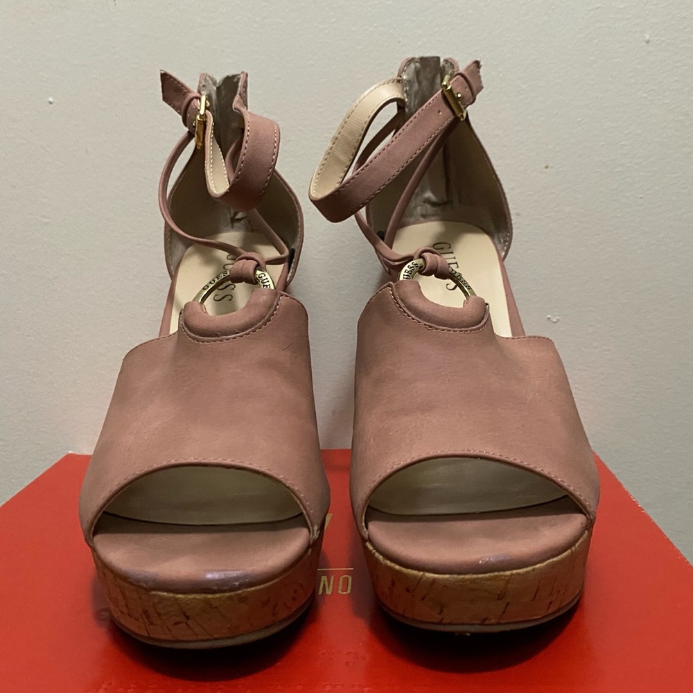 Guess Pink Platform Shoe